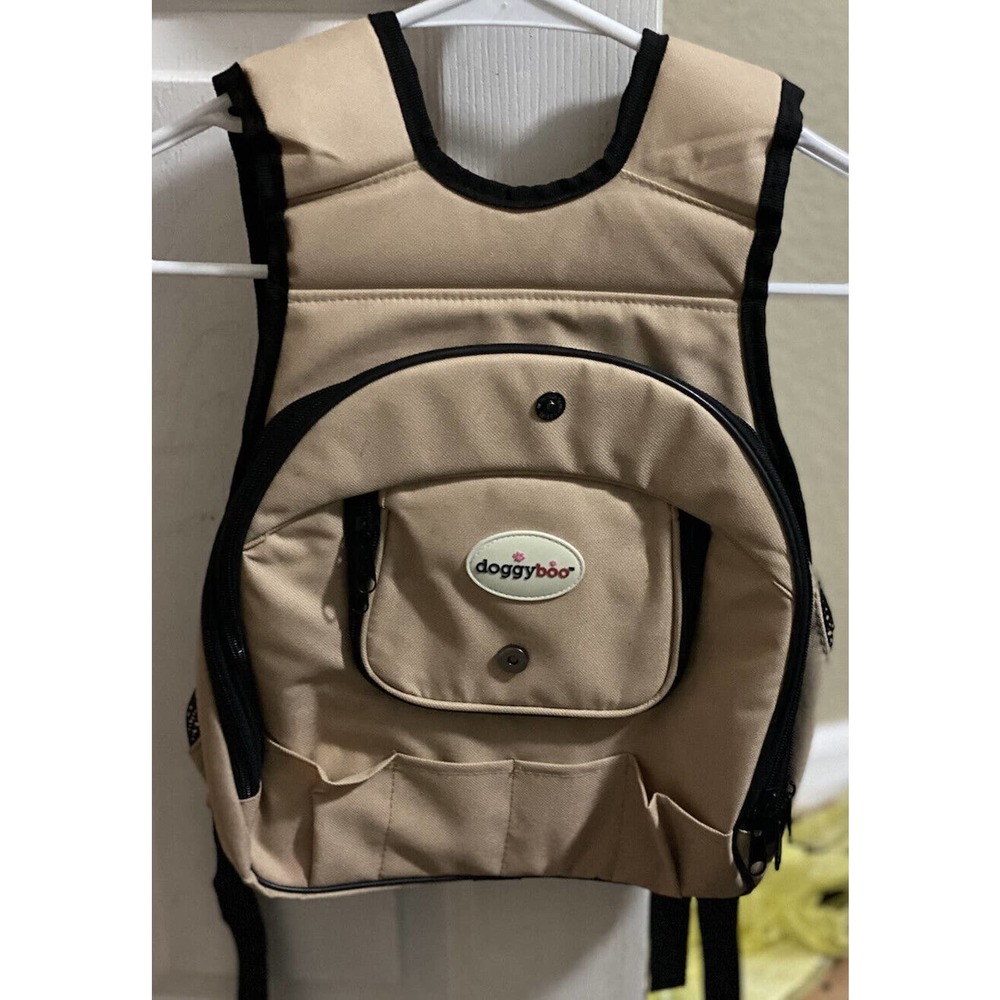 Doggyboo Small Dog Backpack Carrier W, Rain Boots, Snow Boots And Key Chain
